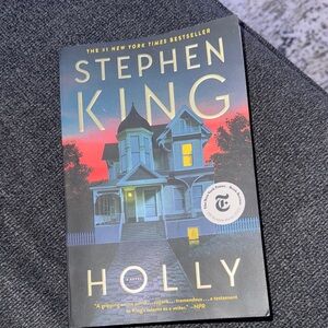 Stephen King 'Holly' Hardcover Book